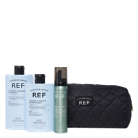 REF Intense Hydrate Beauty Bag Shampoo, Conditioner, Fiber Mousse