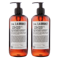 L:A BRUKET Hand & Body Wash 094 Sage, rosemary, lavender 2-pack