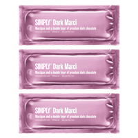 SIMPLY Dark Marci Marsipan 3-pack
