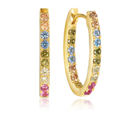 SIF JAKOBS Ellisse Piccolo korvakorut 18k gold plated