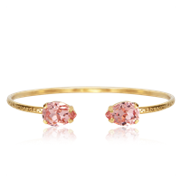 CAROLINE SVEDBOM Petite Drop armband Light rose / gold