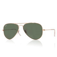 RAY-BAN® Aviator Solglasögon Arista, green lenses