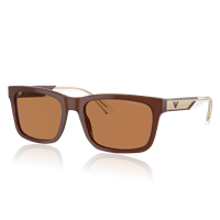 EMPORIO ARMANI Emporio Armani® Aurinkolasit Shiny Opaline Brown Brown lenses