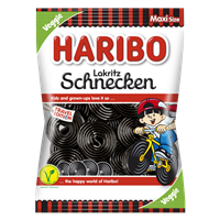 HARIBO Rotella Liquorice