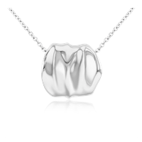 CALVIN KLEIN CK Sculptural kaulakoru Silver coloured