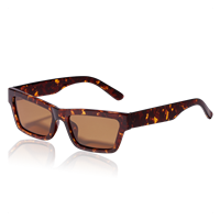 PILGRIM Ashlyn Aurinkolasit Brown tortoise