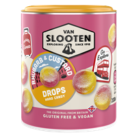 VAN SLOOTEN Rhubarb & Custard Drops