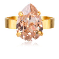 CAROLINE SVEDBOM Mini Drop ring Silk / gold