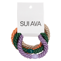 SUI AVA Basic Essentials hårelastikker Energy 4-pack