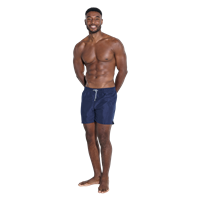 PANOS EMPORIO Classic Solid badeshorts Navy