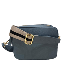 CEANNIS Palermo II -olkalaukku Dove Blue vegan leather