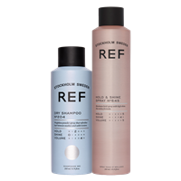 REF Hold & Shine Spray & Dry Shampoo Ready to go duo