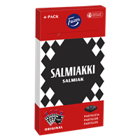 SALMIAKKI Salmiakki Liquorice Pastilles 4-pack
