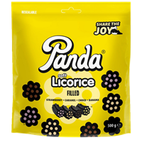 PANDA Soft & Fresh Filled Licorice