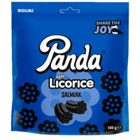 PANDA Soft & Fresh Licorice Salmiak 500 g