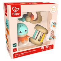 HAPE Baby-to-Toddler Sensory Gift Set
