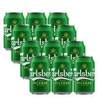 CARLSBERG Pilsner 12x33 cl