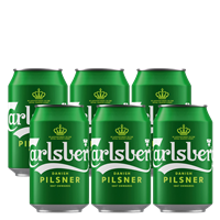CARLSBERG Pilsner 6x33 cl