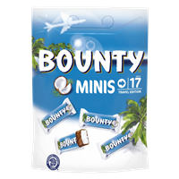 BOUNTY Chocolate minis - big size bags