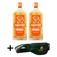 JÄGERMEISTER Orange 2-pakkaus vyölaukulla