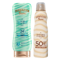 HAWAIIAN TROPIC Hydrating Lotion Spray SPF 50 & After Sun