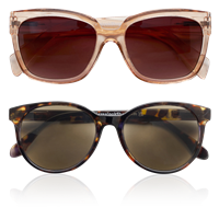 HAVE A LOOK Aurinkolasit vahvuuksilla 2-pack Champagne/Tortoise +1,5