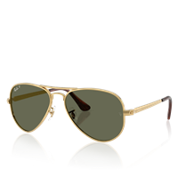 RAY-BAN Aviator Max Solbriller Polished Arista/gold, green lenses