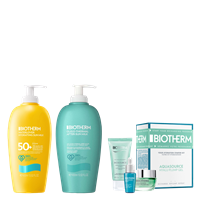 BIOTHERM Waterlover Sun Milk SPF50 -setti + LAHJA KAUPAN PÄÄLLE